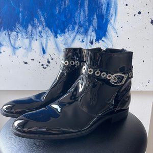 Jimmy Choo Men Patent Leather Boots